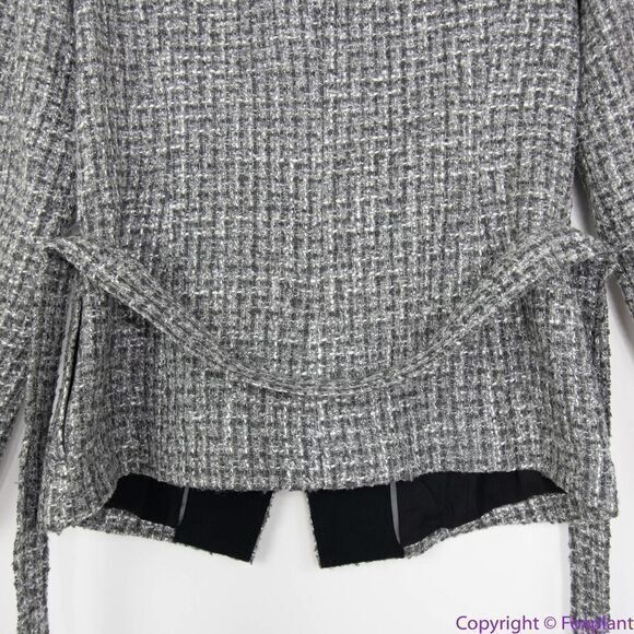 White House Black Market Black and Gray Blazer - Picture 8 of 16